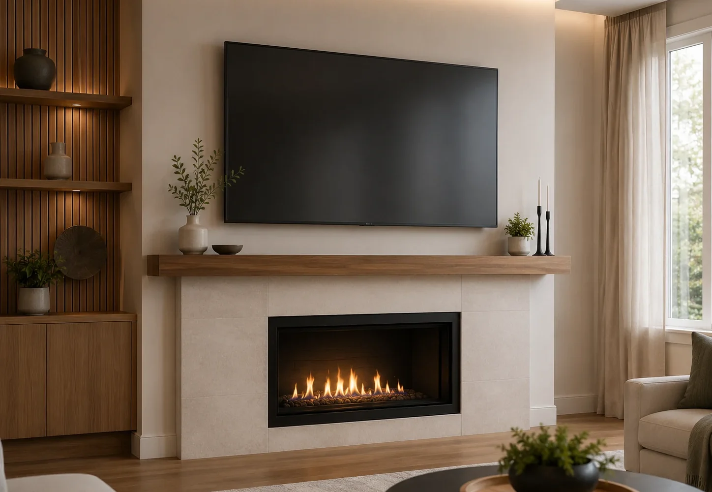 Fireplace TV Mount